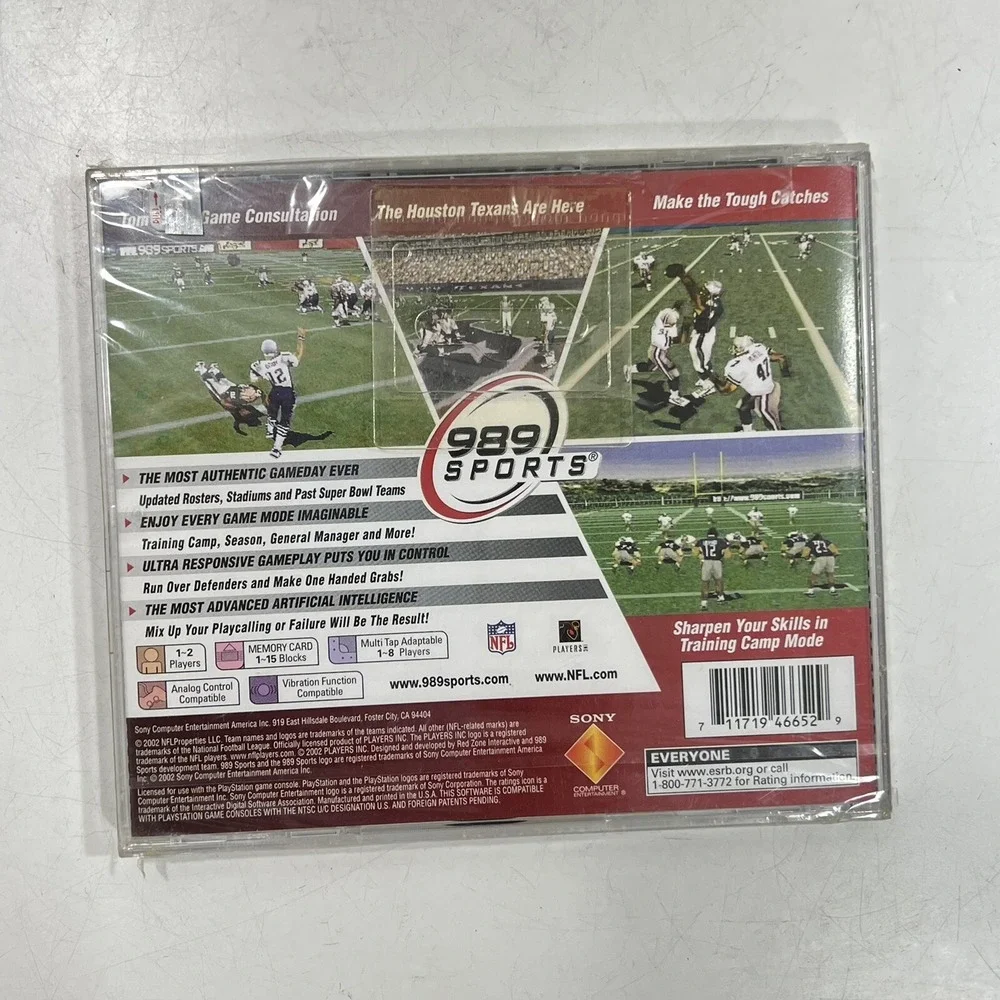 BRAND NEW FACTORY SEALED NFL GameDay 2003 Sony PlayStation 1 PS1 Tom Brady